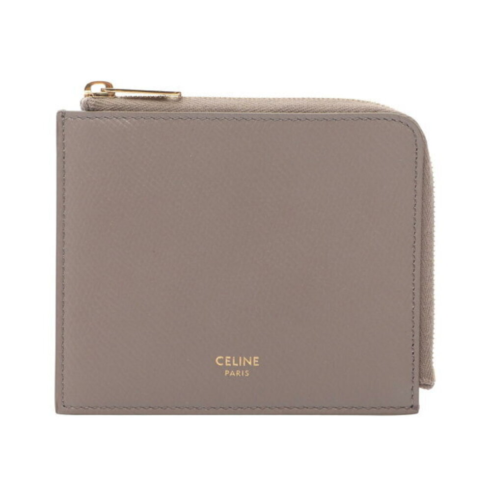 Celine Zipped holder Beige card Leather Wallet - Picture 2 of 7